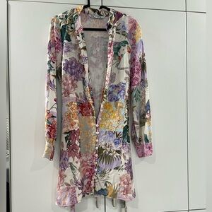 Zara Multicolor Floral Dress
